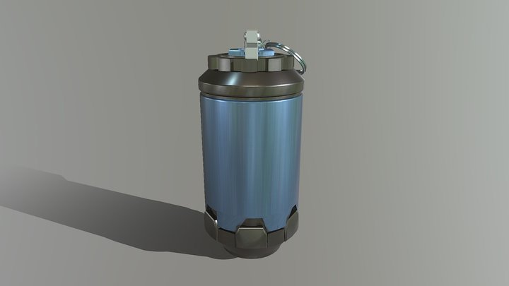 A type of Elyseum grenade. Study project 3D Model