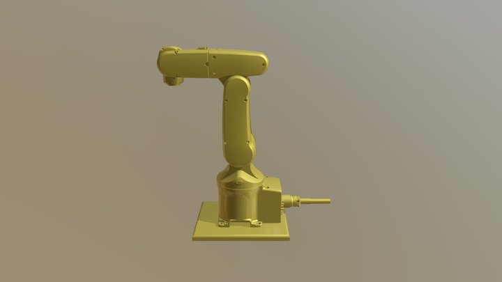 Denso Robotic Arm 3D Model