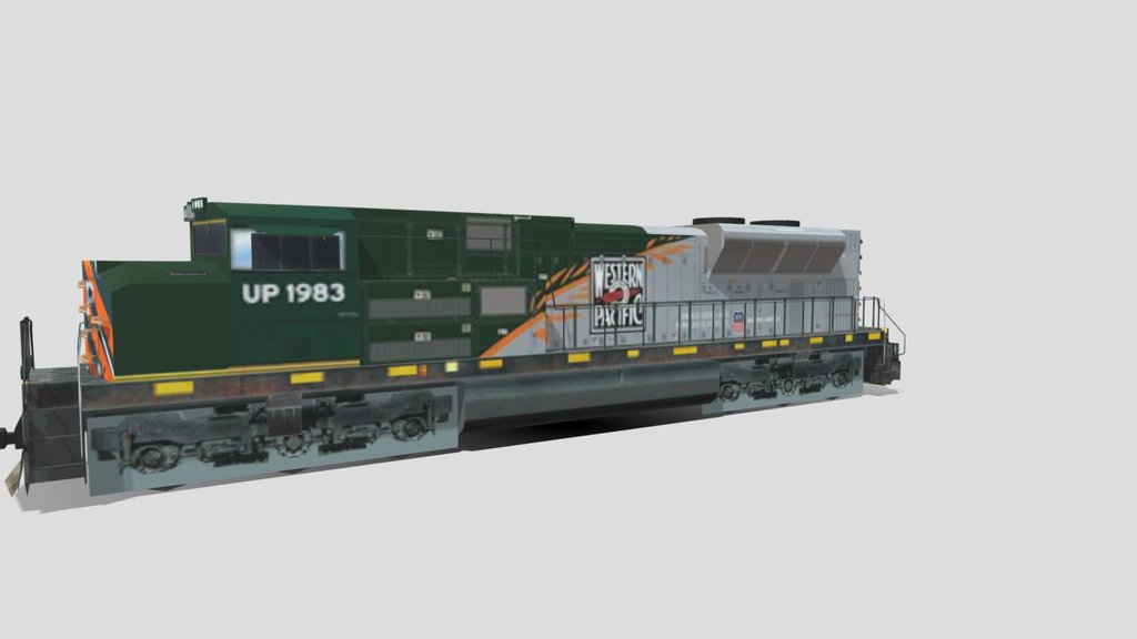 EMD SD70ACe Union Pacific 1983