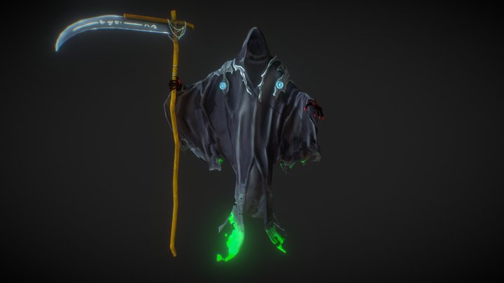 Grim Reaper 3D Model