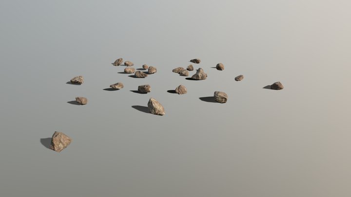 Scree 01 3D Model