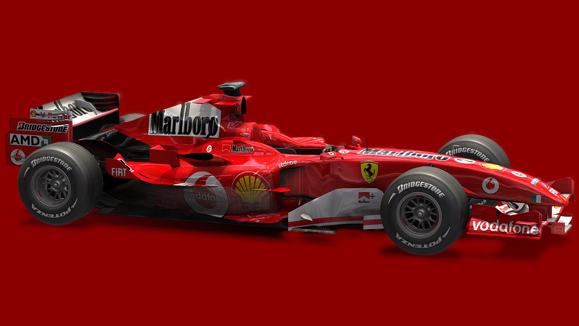 2005 Ferrari F2005 - Download Free 3D model by Dave Love SketchFab