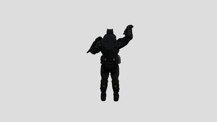 Batman / Fortnite Toon Shade 3D Model