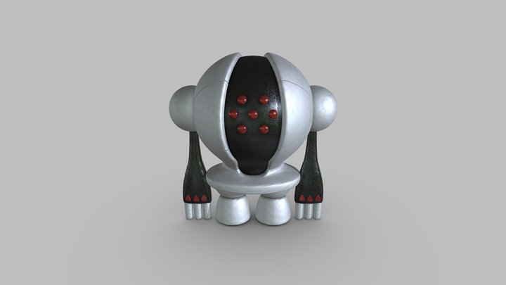 Registeel Pokemon 3D Model