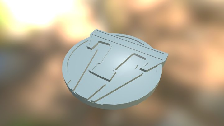 Tomorrow land Badge 3D Model