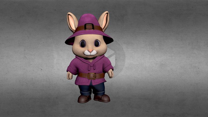Lilli _Bunny 3D Model