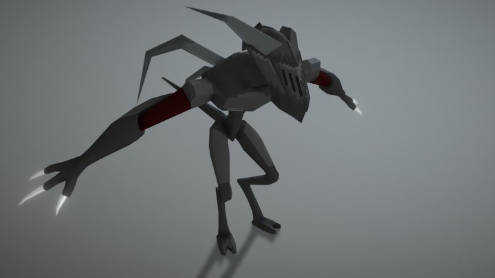 Stalker Enemy model 3D Model