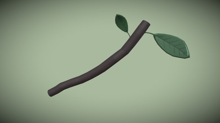 Small branch 3D Model
