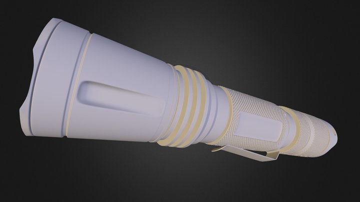 klarus flashlight  3D Model