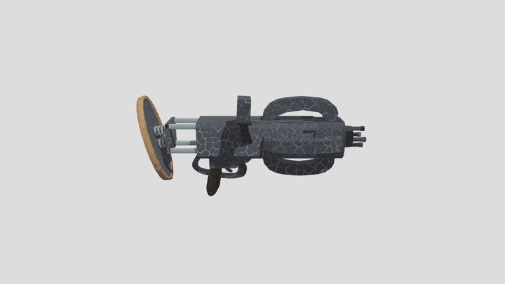 Meyer Weapon Mountian Camo 3D Model