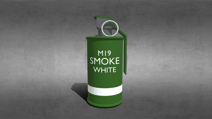 M19 Smoke Grenade – Free 3D Model STL