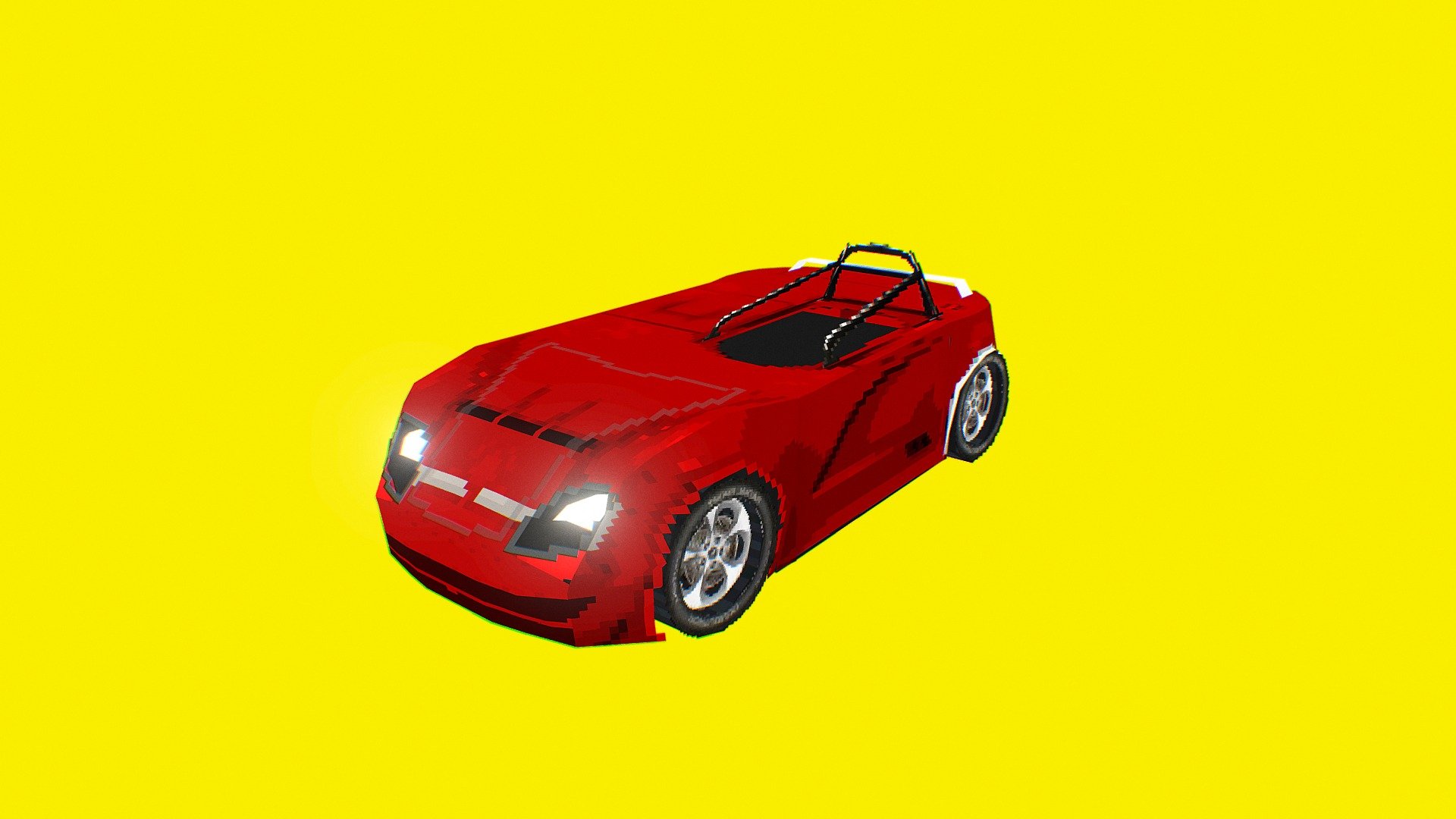 (UNFINISHED) Motorstorm Monarch VestigeR Demake 3D model by