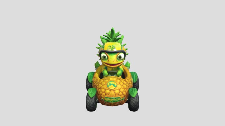 Rancis Pineapple(Pineapple Chameleon) – Modèle 3D gratuit STL