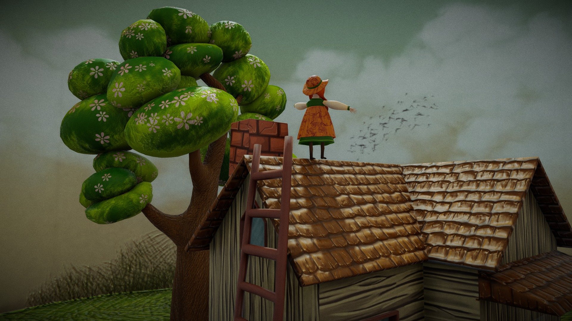 Anne of Green Gables _ #StorybookChallenge - 3D model by arloopa (@arloopa)  [630e17c]