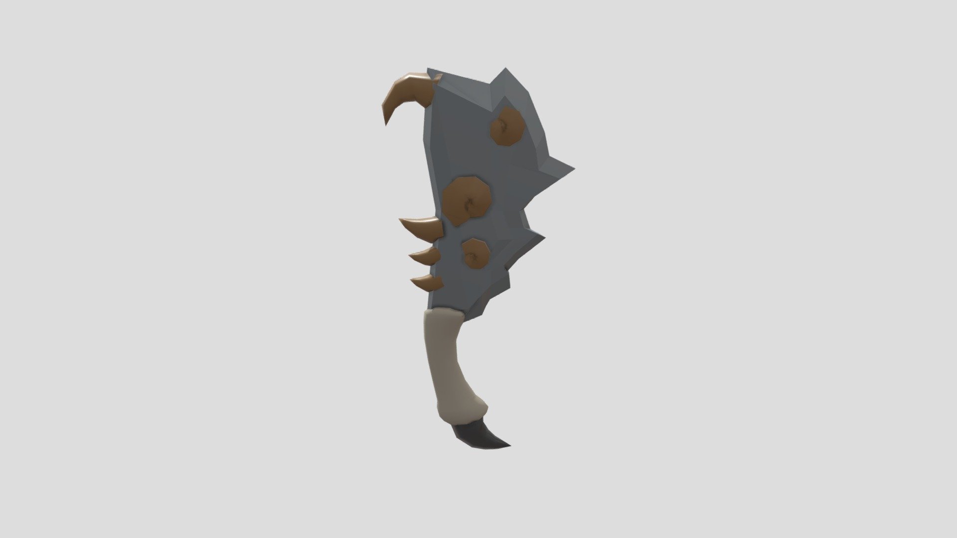 fossil cleaver - 3D model by Nemi_Selvik (@Nemi66) [630f5e3] - Sketchfab