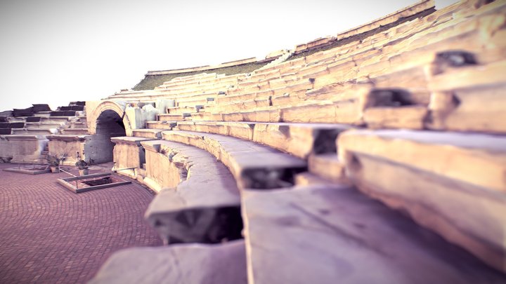 Plovdiv Roman Stadium 3D Model
