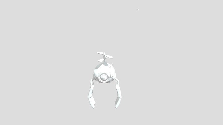 Robotic Drone 3D Model
