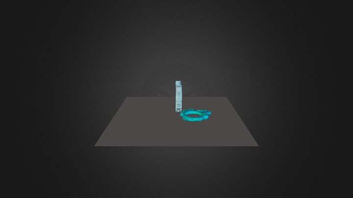 Roctop logo 3D Model