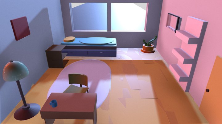 Tinker room 3D Model