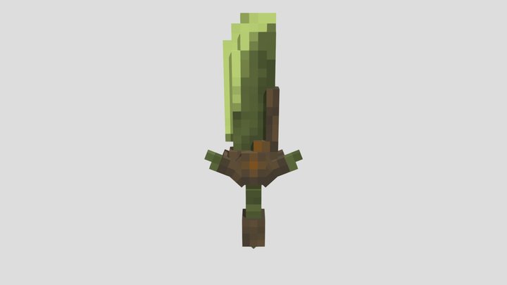 Forest sword 3D Model
