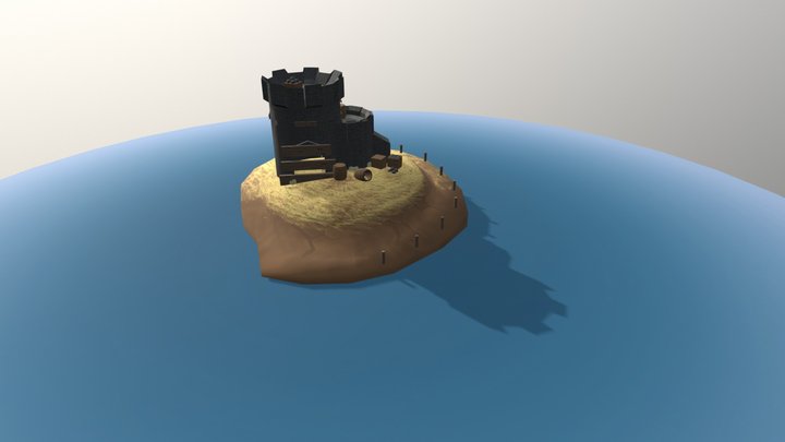 1DAE001_Bonte_Laura_GameArtExam 3D Model