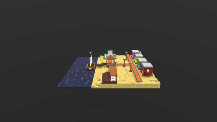 Bateau_rive_final 3D Model