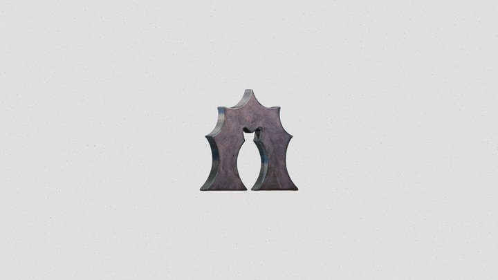 Steel object 2 3D Model
