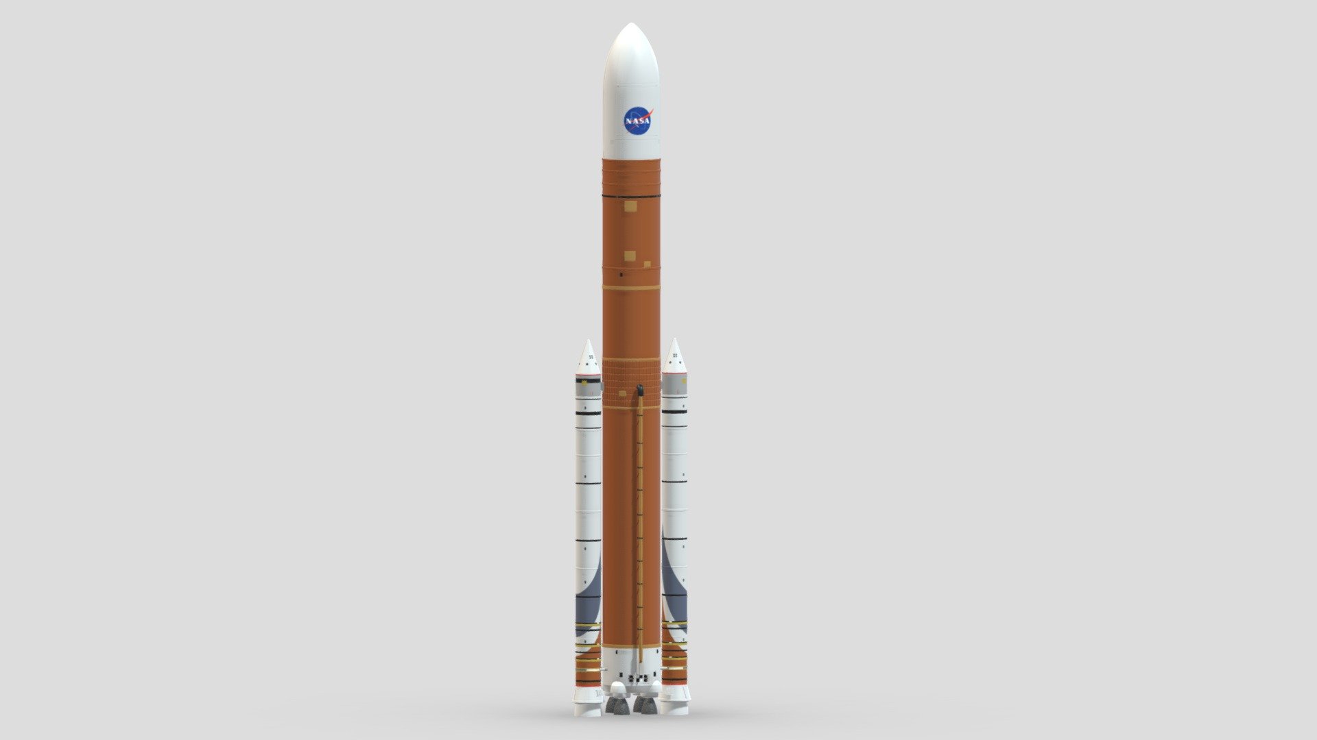 SLS Block 1B Cargo Rocket - Buy Royalty Free 3D Model By Frezzy ...