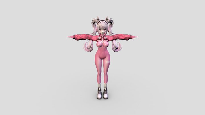 Nikke Alice 3D Model