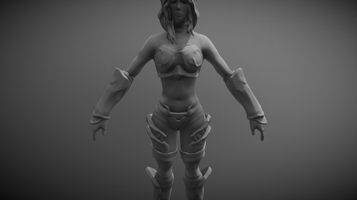 Sylvanus Windrunner 3D Model