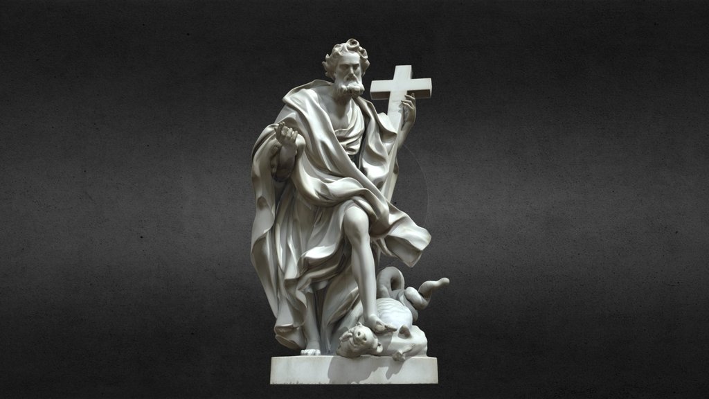 聖腓力像 St Phillip Statue in Laterano, Rome
