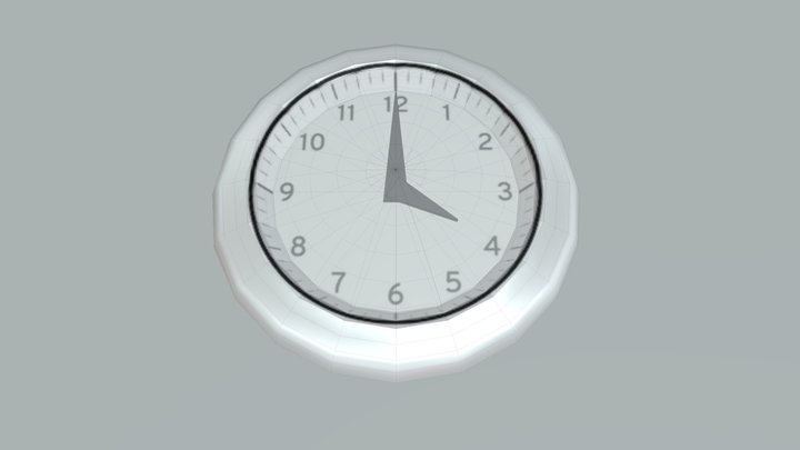 Clock 3D Model