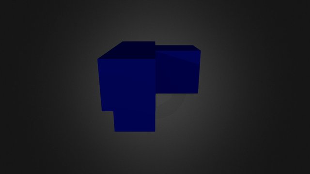 Blue Part2 3D Model