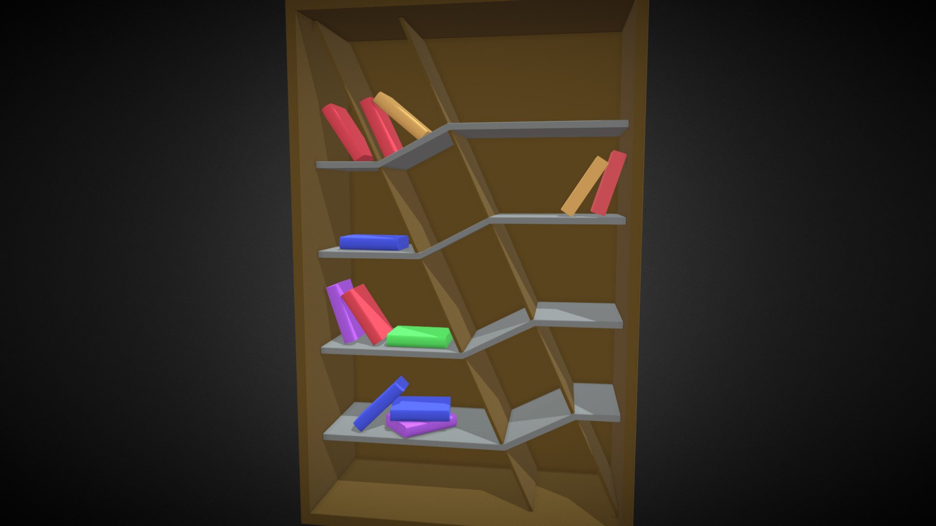 Cupboard beautiful with book