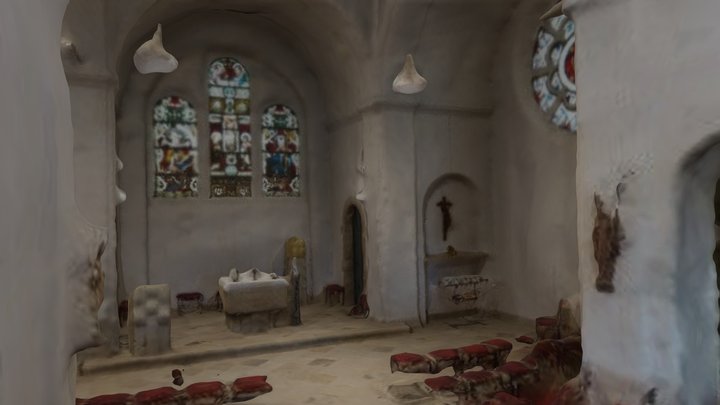 Kreuzkapelle (Gau-Bickelheim) 3D Model