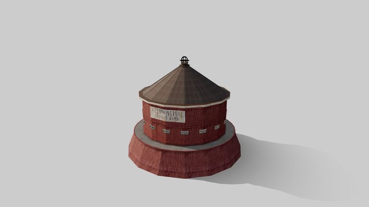 Fountaingrove Round Barn 3D Model