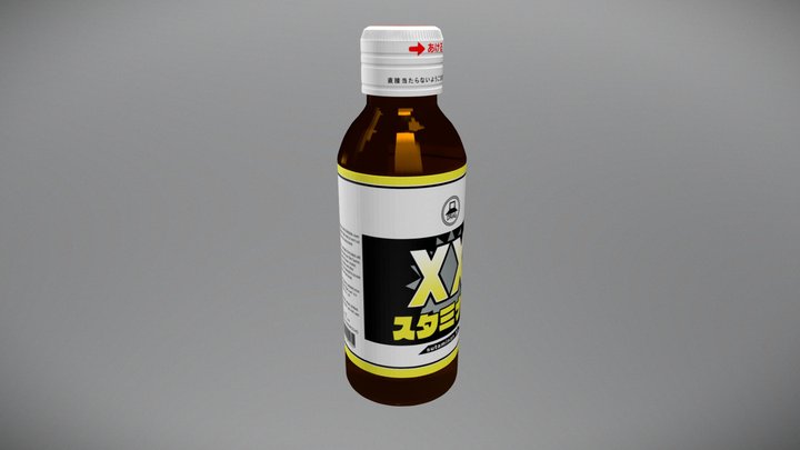 Staminan XX Bottle 3D Model