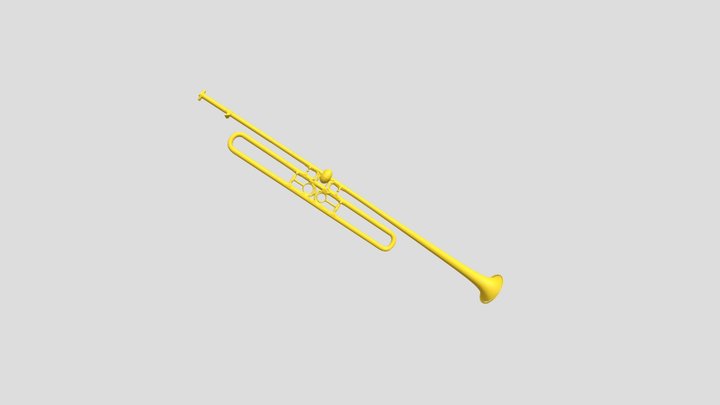 Trompette à double coulisse  E.0855 – Gratis 3D-model STL