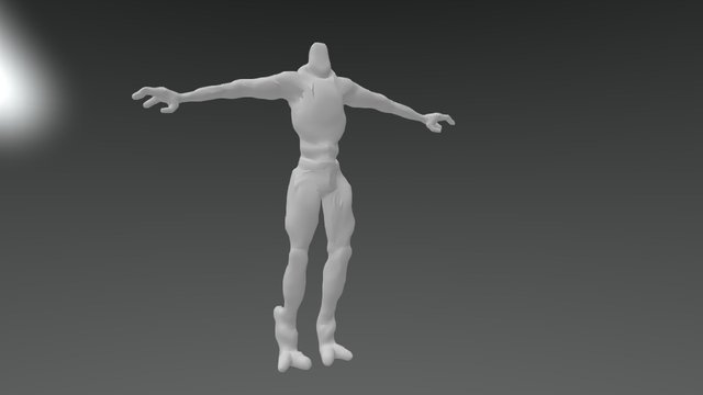 Alien body WIP 3D Model