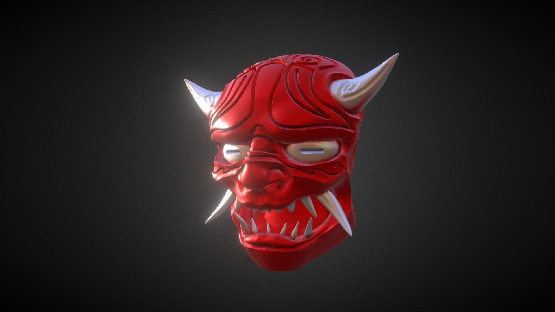 Oni - 3D model by octopusrobot [631a499] - Sketchfab