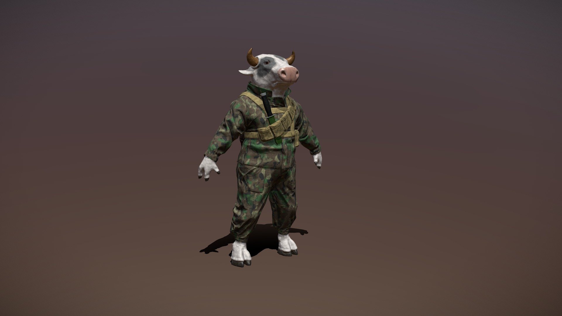 Cow Fin_1 - 3D model by Yudin Vadim (@Vadim_Yudin) [631ae02] - Sketchfab