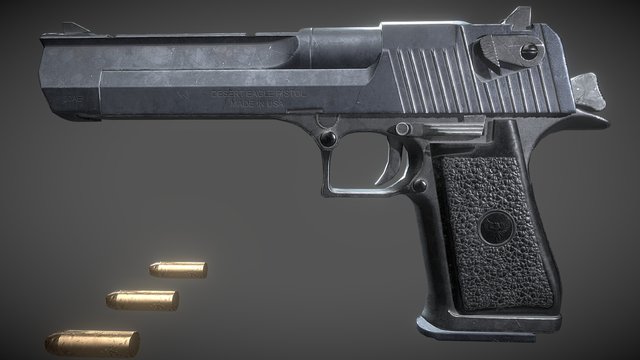 Desert Eagle 3D Model