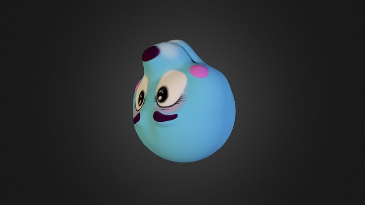 Toy Bonnie Head 3D Model