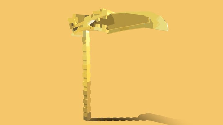 Scythe of Quakes - Ninjago Collection 3D Model