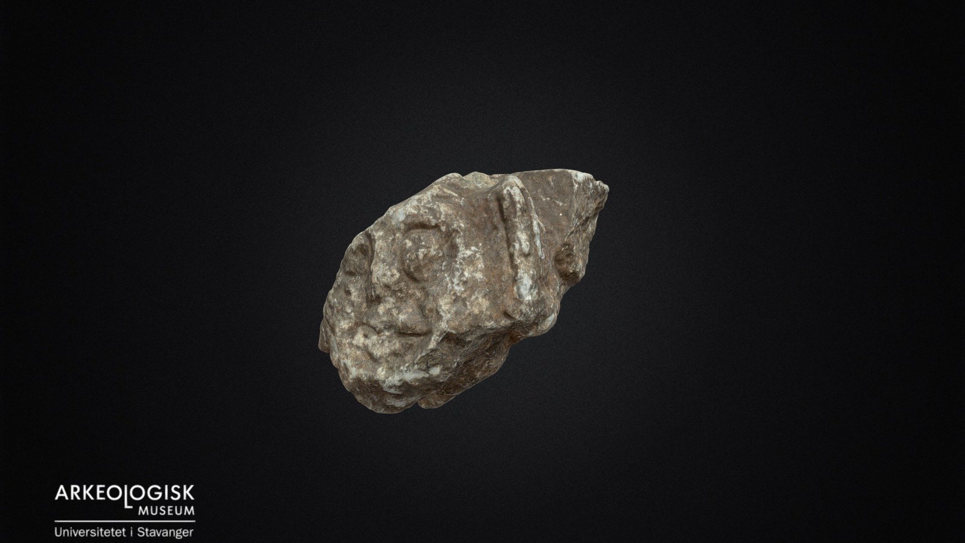Old stone sculpture, midle ages.