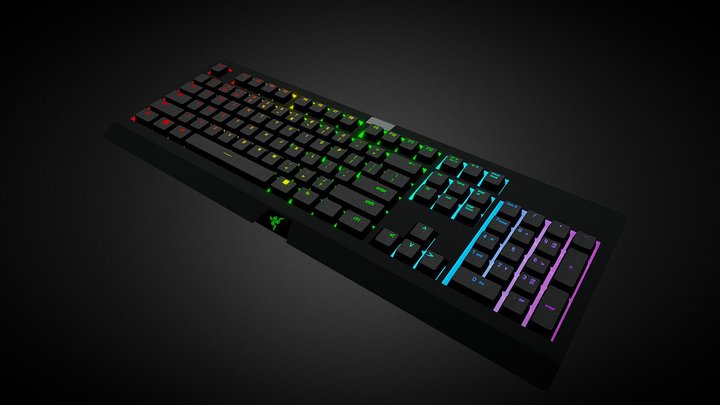 Razer Cynosa Chroma 3D Model