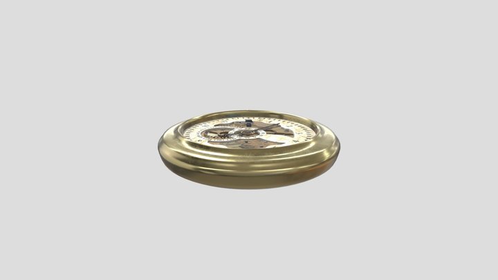 Pocket Watch 3D Model