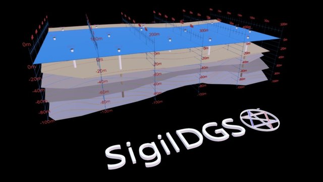 SigilDGS™ Geotechnical Engineering Visualization 3D Model