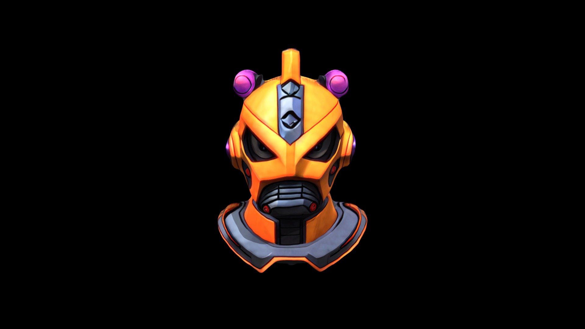 Helmet Mask Robot Cartoon 1885 - Download Free 3D model by klrxyz ...