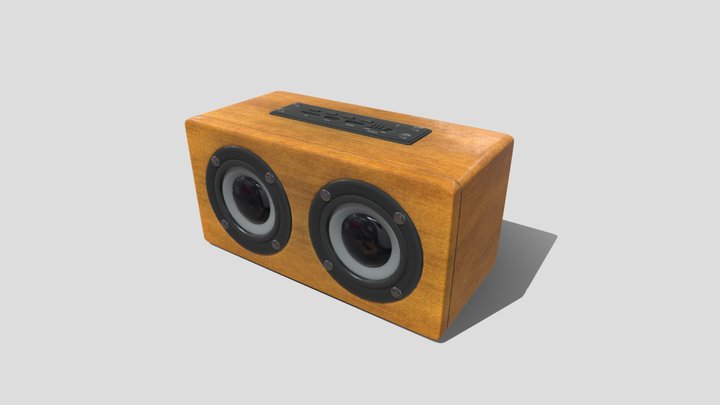 radio/speaker_01 3D Model